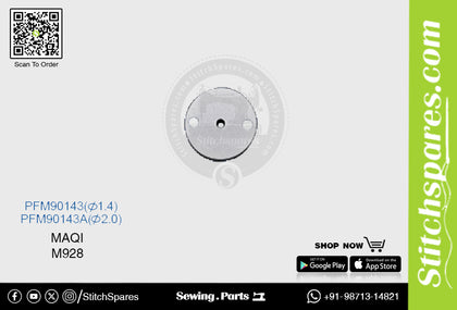 Strong-H PFM90143A( 2.0mm Diameter) Knife / Blade / Trimmer Maqi M928 Sewing Machine Spare Parts