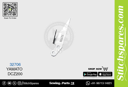 32706 Chain Cutter Yamato DCZ-341, DCZ-361, DCZ-920 Overlock Sewing Machine Part