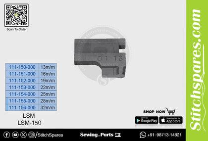 Strong-H 111-150-000 13m/m Knife / Blade / Trimmer Lsm Sewing Machine Spare Parts