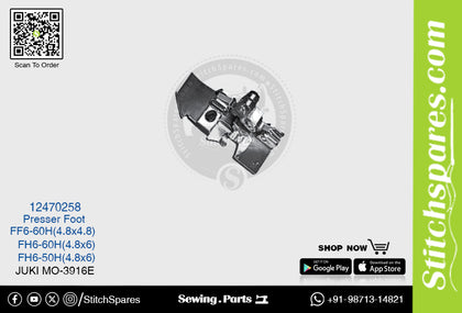 Strong H 12470258 Presser Foot Juki MO-3316E FF6-60H(4.8?4.8