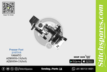 Strong-H 2157315 Presser Foot Yamato AZ6500H-C5 (5×5mm) Industrial Sewing Machine Spare Part