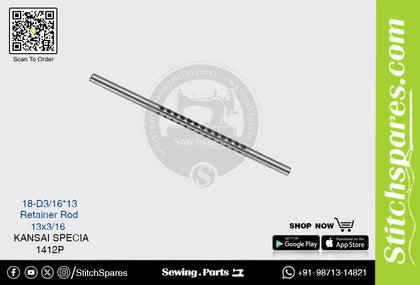 STRONG-H 18-D3-16X13 FINGER ROD KANSAI SPECIAL 1412P (13×3-16) SEWING MACHINE SPARE PART