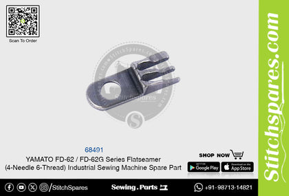 68491 YAMATO FD-62  FD-62G Series Flatseamer ( 4-Needle 6-Thread ) Industrial Sewing Machine Spare Part