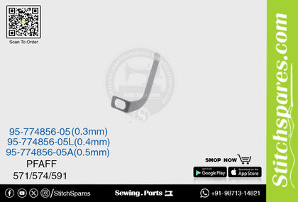 Strong-H 95-774856-05·A(0.5mm Knife / Blade / Trimmer Pfaff 571/574/591 Sewing Machine Spare Parts