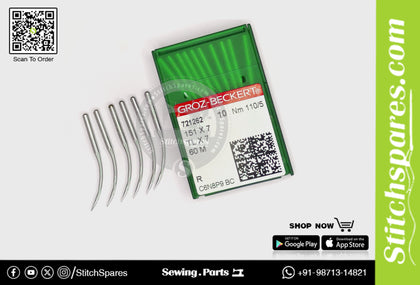 #721262 TLX7 / 60M Nm 110/5 R (100PCS) Groz Beckert Sewing Machine Needle