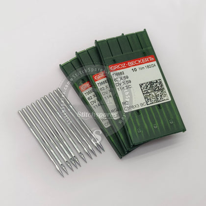 #736662 DVX59 Nm 180/24 RG (Packing Unit 100Pcs)  Groz Beckert Sewing Machine Needle