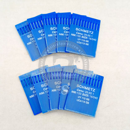 #740684  UYX113 GS / UOX113 GS Nm 110/18 Schmetz Sewing Machine Needles