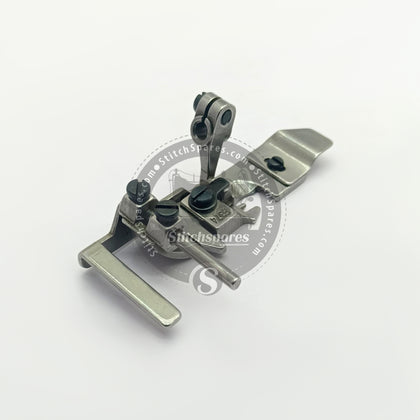 Neck Rib/Tape Attaching Overlock Presser Foot For PEGASUS M700 / SIRUBA 747 Sewing Machine Spare Part