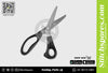 ZIG-ZAG Tailor Scissor Pinking Shears (Pattern) Scissor For Industrial Use