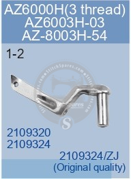 2109320, 2109324 UPPER LOOPER YAMATO AZ-6000H (3-THREAD) AZ-6003H-03 AZ-8003H-54 SEWING MACHINE SPARE PARTS