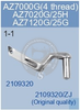 2109320 UPPER LOOPER YAMATO AZ-7000G (4-THREAD) AZ-7020G-25H AZ-7120G-25G SEWING MACHINE SPARE PARTS