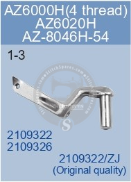 2109322, 2109326 UPPER LOOPER YAMATO AZ-6000H (4-THREAD) AZ-6020H AZ-8046H-54 SEWING MACHINE SPARE PARTS