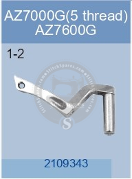 2109343 UPPER LOOPER YAMATO AZ-7000G (5-THREAD) AZ-7600G SEWING MACHINE SPARE PARTS