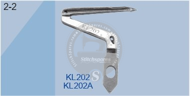 KL202, KL202A LOWER LOOPER SIRUBA 700 (3-THREAD) 737K SEWING MACHINE SPARE PARTS