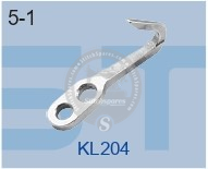 KL204 LOOPER GUARD REAR SIRUBA 700 (5-THREAD) 757K SEWING MACHINE SPARE PARTS