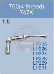 LP225, LP226, LP227, LP228, LP229, LP231 UPPER LOOPER SIRUBA 700 (4-THREAD) 747K SEWING MACHINE SPARE PARTS