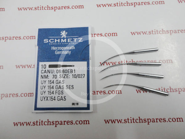 10 Pcs Lammertz UY 154 Gas/151x21 , SY1431 ,nm:90/14,or 100/16 Overlock  Sewing Machine Needles 