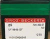 UY 9848 GF 250/27 Groz-Beckert Sewing Machine Needle