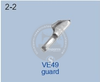 VE49 GUARD SIRUBA VC008-12-VPQ (ELASTIC THREAD), VC008-12-VSQ (ELASTIC THREAD SHIRRING), SIRUBA VC008-13-17-23 SEWING MACHINE SPARE PARTS