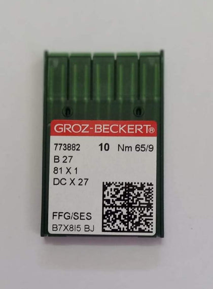 B27 / 81X1 / DCX27 / DCX1 65/09 Groz Beckert Sewing Machine Needle